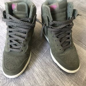 Nike dunk sky wedge sneakers